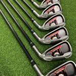 Used TaylorMade Burner Plus Irons 4-PW+SW – Regular Flex RE-AX Superfast Burner Plus Graphite Shafts
