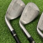 Used TaylorMade Burner Plus Irons 4-PW+SW – Regular Flex RE-AX Superfast Burner Plus Graphite Shafts