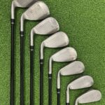 Used TaylorMade Burner Plus Irons 4-PW+SW – Regular Flex RE-AX Superfast Burner Plus Graphite Shafts