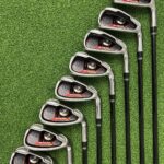 Used TaylorMade Burner Plus Irons 4-PW+SW – Regular Flex RE-AX Superfast Burner Plus Graphite Shafts