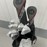 NEW Fazer CTRX Golf Set / #3FW, #5H, 6-PW+SW, Putter & Stand Bag / Uniflex Steel