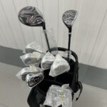 NEW Fazer CTRX Golf Set / #3FW, #5H, 6-PW+SW, Putter & Stand Bag / Uniflex Steel