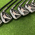 Used TaylorMade Burner Irons 4-PW+SW – Regular Flex RE-AX Superfast Graphite Shafts
