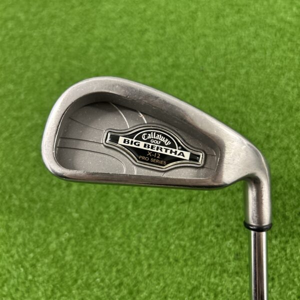 Used Callaway Big Bertha X-12 Pro Series 5 Iron - Regular Flex Rifle Constant Weight Steel Shaft