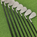 Used TaylorMade Burner Plus Irons 4-PW+SW – Regular Flex RE-AX Superfast Burner Plus Graphite Shafts