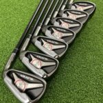 Used TaylorMade Burner Irons 4-PW+SW – Regular Flex RE-AX Superfast Graphite Shafts
