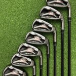 Used TaylorMade Burner Irons 4-PW+SW – Regular Flex RE-AX Superfast Graphite Shafts