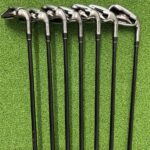 Used TaylorMade Burner Irons 4-PW+SW – Regular Flex RE-AX Superfast Graphite Shafts