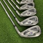 Used U.S. Kids Golf WT-10u Ultralite Irons 5-PW – Youth Flex U.S. Kids Golf WT-10 Ultra Lite 60″ Graphite Shafts