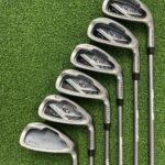 Used U.S. Kids Golf WT-10u Ultralite Irons 5-PW – Youth Flex U.S. Kids Golf WT-10 Ultra Lite 60″ Graphite Shafts