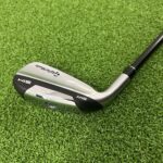 Used Left Handed TaylorMade SIM DHY 4 Iron – 22 Degree, Regular Flex Mitsubishi Chemical Diamana HY65 Limited Graphite Shaft