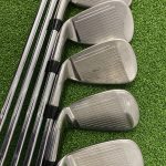 Used Fazer XR4 Irons 5-PW+SW – 0.5″ longer than standard length, Regular Flex Steel Shafts