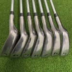 Used Fazer XR4 Irons 5-PW+SW – 0.5″ longer than standard length, Regular Flex Steel Shafts