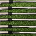 Used Fazer XR4 Irons 5-PW+SW – 0.5″ longer than standard length, Regular Flex Steel Shafts