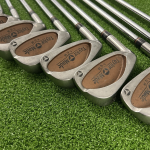 LEFT-HANDED Taylormade LCG Burner Irons / 3-SW / R-Flex R-80 Rifle Steel Shafts