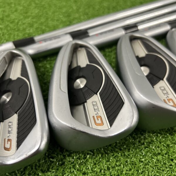 Used PING G400 Irons 4-PW+SW - Stiff Flex Nippon AWT 2.0 Steel Shafts
