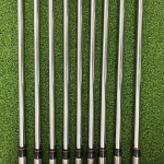 LEFT-HANDED Taylormade LCG Burner Irons / 3-SW / R-Flex R-80 Rifle Steel Shafts