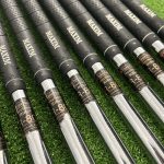 LEFT-HANDED Taylormade LCG Burner Irons / 3-SW / R-Flex R-80 Rifle Steel Shafts