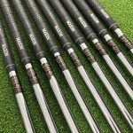 LEFT-HANDED Taylormade LCG Burner Irons / 3-SW / R-Flex R-80 Rifle Steel Shafts