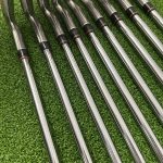 LEFT-HANDED Taylormade LCG Burner Irons / 3-SW / R-Flex R-80 Rifle Steel Shafts