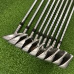 LEFT-HANDED Taylormade LCG Burner Irons / 3-SW / R-Flex R-80 Rifle Steel Shafts