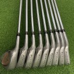 LEFT-HANDED Taylormade LCG Burner Irons / 3-SW / R-Flex R-80 Rifle Steel Shafts