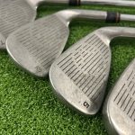 LEFT-HANDED Taylormade LCG Burner Irons / 3-SW / R-Flex R-80 Rifle Steel Shafts