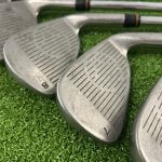 LEFT-HANDED Taylormade LCG Burner Irons / 3-SW / R-Flex R-80 Rifle Steel Shafts