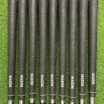 LEFT-HANDED Taylormade LCG Burner Irons / 3-SW / R-Flex R-80 Rifle Steel Shafts