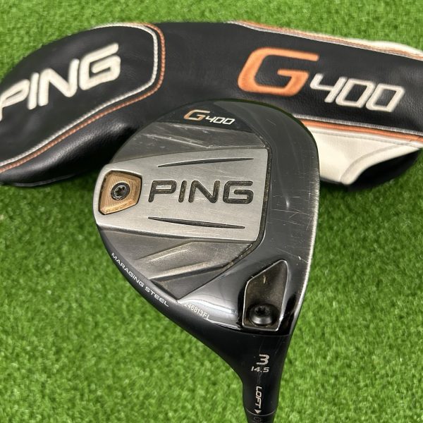 Used PING G400 Fairway Wood - 14.5 Degree, Stiff Flex Ping Tour 75 Graphite Shaft