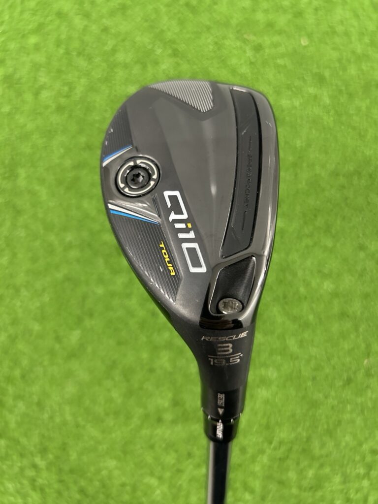 Used TaylorMade Qi10 Tour Hybrid – 19.5 Degree, Stiff Flex N.S. Pro 910GH Steel Shaft
