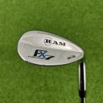 Used Ram FX7 Lob Wedge – 64 Degree, Regular Flex True Temper Ram FX7 Steel Shaft